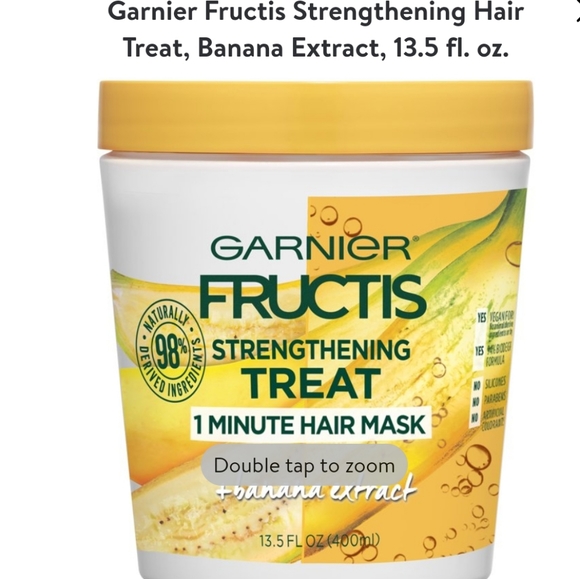 Garnier Fructis Strengthening Hair Treat, Banana Extract - bundle of 3 - Picture 3 of 7